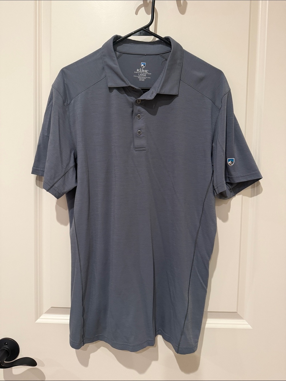 Kuhl Men’s Slate Gray Performance Polo